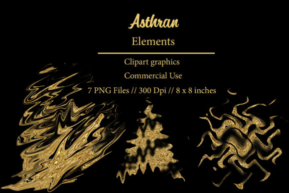 Enhancing Digital Design with Asthran Brush Stroke Clipart Element