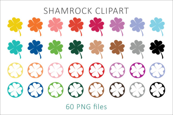 Evaluating Color Shamrock PNG Clipart for Creative Projects
