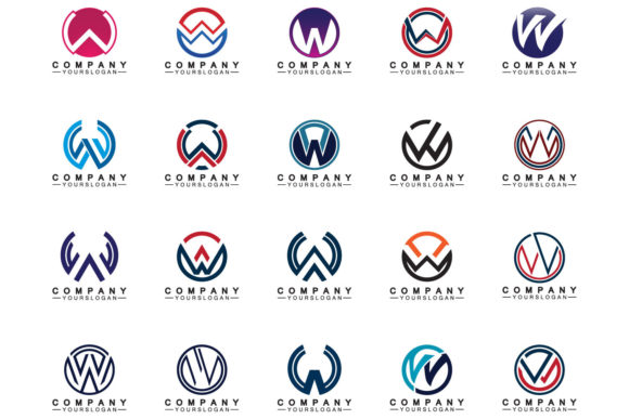 Integrating the W Letter Logo Template Vector Design into Your Branding Workflow