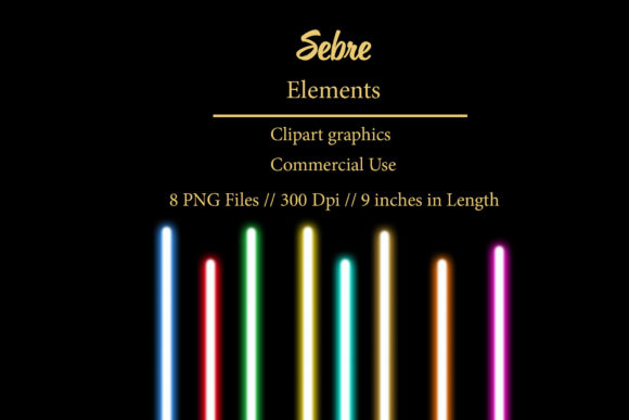 Sebre Brush Stroke Clipart Element: A Versatile Digital Asset for Modern Creatives