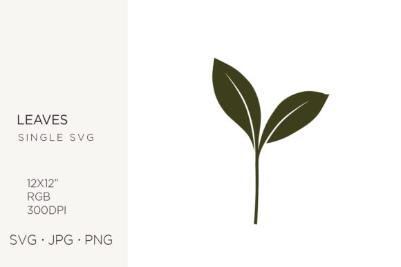 Strategic Application of Black Leaves Silhouette Clipart for Branding and Design Excellence