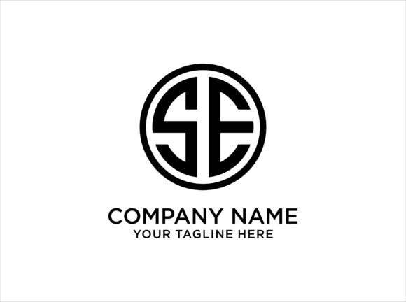 Strategic Branding with the Letter SE Circle Logo Design Template