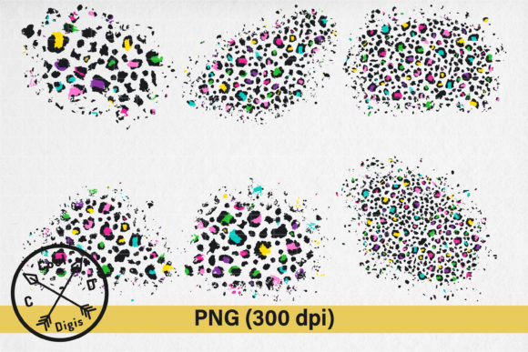 Understanding Multicolor Leopard Distressed Patches for Creative Projects