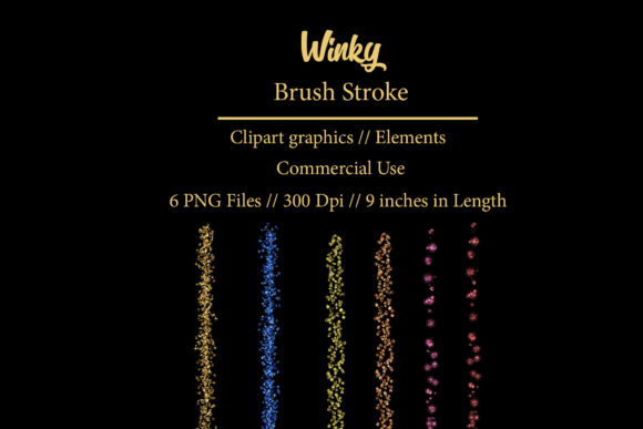 Winky Brush Stroke Clipart Element: A Practical Guide for Creators and Small Business Owners